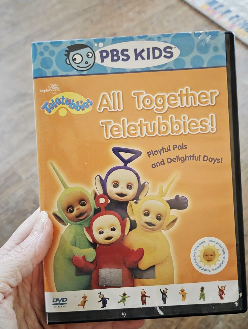 Teletubbies All Together DVD! Vintage 2005 PBS Not Rated 70 Minutes